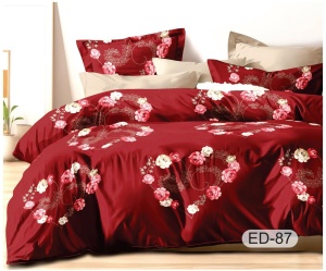 Lenjerie Bumbac Finet Premium 6 piese+husa CADOU ESTD107