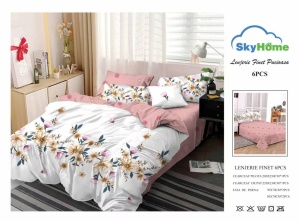 SET LENJERIE SKY HOME PENTRU PAT DUBLU FINET GROS SF85 - Img 2