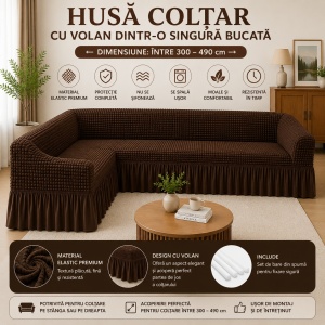 Husa Coltar Crepoanata Maro