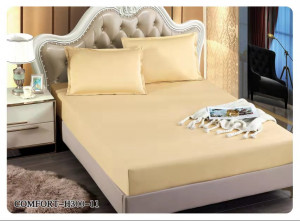 Husa de Pat cu Elastic Din Jersey Reiat