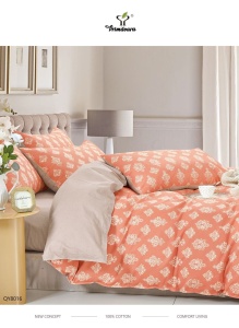 Lenjerie Bumbac 100% Percal cu elastic PRIB11