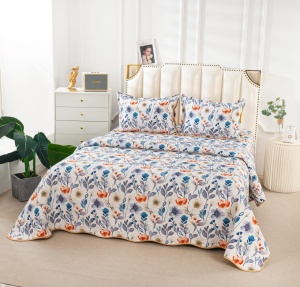 Set Cuvertura de Pat cu 2 Fete, 3 Piese, CUVS12 OFERTA 2 LA 189 LEI
