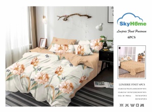SET LENJERIE SKY HOME PENTRU PAT DUBLU FINET GROS SF39 - Img 2