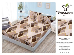 HUSA DE PAT CU ELASTIC CU 2 FETE DE PERNA 160X200 FINET SUPERIOR PRI47