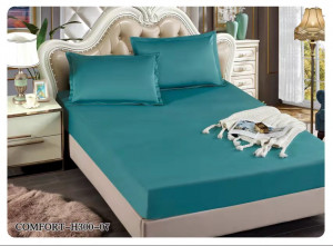 Husa de Pat cu Elastic Din Jersey Reiat