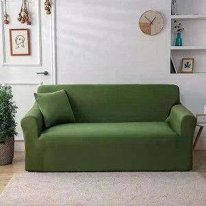 Husa Elastica Pentru Canapea 2 locuri Uni Verde