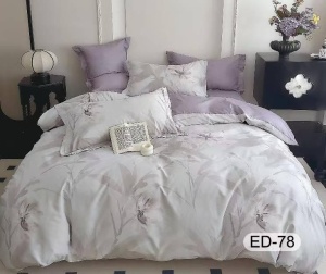 Lenjerie Bumbac Finet Premium 6 piese+husa CADOU ESTD98