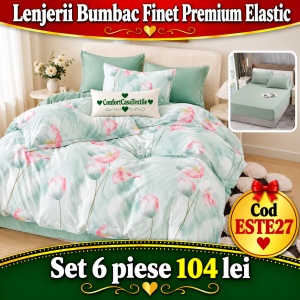 Set Lenjerie cu Elastic Finet Gros ESTE27