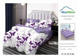 SET LENJERIE CU ELASTIC SKY HOME SKE230 - Img 2