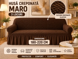 Husa Canapea 3 Locuri Diverse Maro