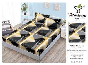 HUSA DE PAT CU ELASTIC CU 2 FETE DE PERNA 160X200 FINET SUPERIOR PRI48