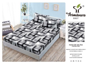 HUSA DE PAT CU ELASTIC CU 2 FETE DE PERNA 160X200 FINET SUPERIOR PRI89