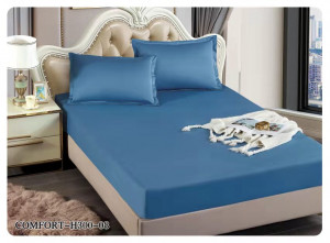 Husa de Pat cu Elastic Din Jersey Reiat