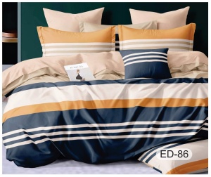 Lenjerie Bumbac Finet Premium 6 piese+husa CADOU ESTD108