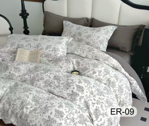 Lenjerie Bumbac Finet Premium 6 piese+husa CADOU ESTD71