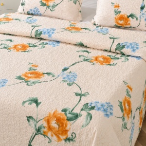 Set Cuvertura de Pat cu 2 Fete, 3 Piese, CUVS37 OFERTA 2 LA 189 LEI - Img 3