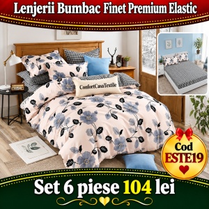 Set Lenjerie cu Elastic Finet Gros ESTE19