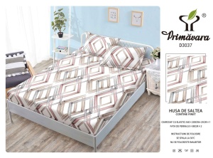 HUSA DE PAT CU ELASTIC CU 2 FETE DE PERNA 160X200 FINET SUPERIOR PRI90