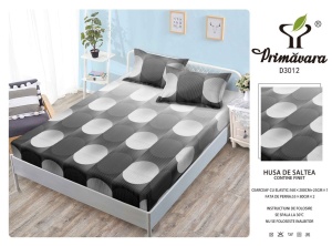 HUSA DE PAT CU ELASTIC CU 2 FETE DE PERNA 160X200 FINET SUPERIOR PRI100