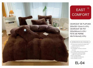 Lenjerie Cocolino Pufoasa 4 piese ESTC05