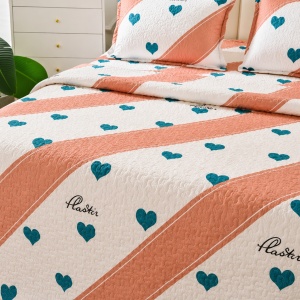 Set Cuvertura de Pat cu 2 Fete, 3 Piese, CUVS10 OFERTA 2 LA 189 LEI - Img 3