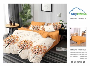 SET LENJERIE SKY HOME PENTRU PAT DUBLU FINET GROS SF12 - Img 2
