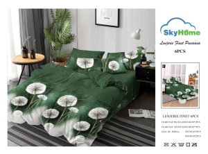 SET LENJERIE SKY HOME PENTRU PAT DUBLU FINET GROS SF139 - Img 2