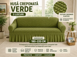 Husa Canapea 3 Locuri Verde