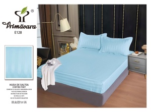 HUSA DE PAT CU ELASTIC CU 2 FETE DE PERNA 160X200 FINET SUPERIOR DAMASC PRI68
