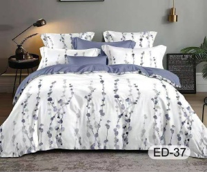 Lenjerie Bumbac Finet Premium 6 piese+husa CADOU ESTD109
