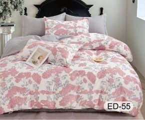 Lenjerie Bumbac Finet Premium 6 piese+husa CADOU ESTD48