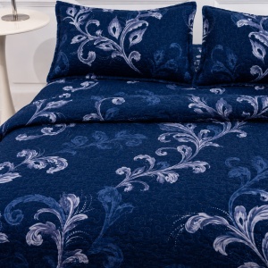 Set Cuvertura de Pat cu 2 Fete, 3 Piese, CUVS24 OFERTA 2 LA 189 LEI - Img 3