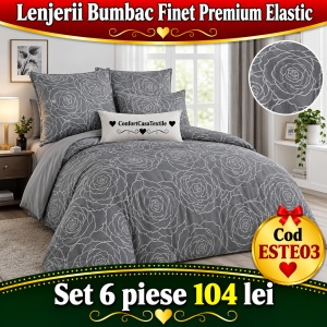 Set Lenjerie cu Elastic Finet Gros ESTE03