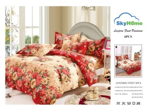 SET LENJERIE SKY HOME PENTRU PAT DUBLU FINET GROS SF70 - Img 2