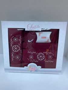 Set Prosoape si Halat din Bumbac 4 Piese LUISA LUS03