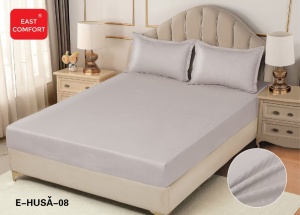 HUSA DE PAT CU ELASTIC CU 2 FETE DE PERNA 180X200 FINET SUPERIOR DAMASC EE05