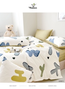 Lenjerie Bumbac 100% Percal cu elastic PRIB16