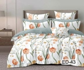 Lenjerie Bumbac Finet Premium 6 piese+husa CADOU ESTD47
