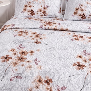 Set Cuvertura de Pat cu 2 Fete, 3 Piese, CUVS22 OFERTA 2 LA 189 LEI - Img 3