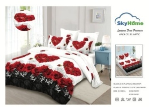 Set Lenjerie cu Elastic Finet 6 Piese SKYF06 - Img 2