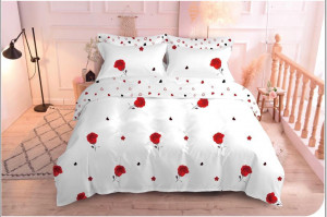 SET LENJERIE EAST COMFORT PENTRU PAT DUBLU FINET GROS EST107 - Img 2