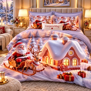 SET LENJERIE EAST COMFORT PENTRU PAT DUBLU FINET GROS EST413