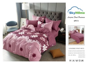 SET LENJERIE SKY HOME PENTRU PAT DUBLU FINET GROS SF46 - Img 2