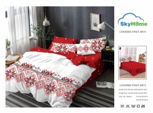 SET LENJERIE SKY HOME PENTRU PAT DUBLU FINET GROS SF71 - Img 2