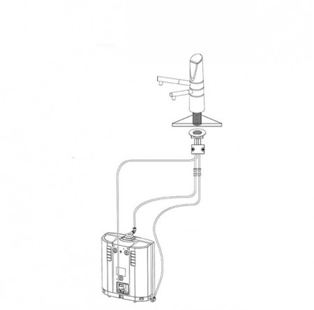 Ionizator apa Biontech BTM-105DN cu montare sub chiuveta si robinet digital - Img 4