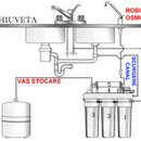Sistem de osmoza inversa cu pompa booster, remineralizare si UV Light 50GPD+R+BC+UV - Img 5