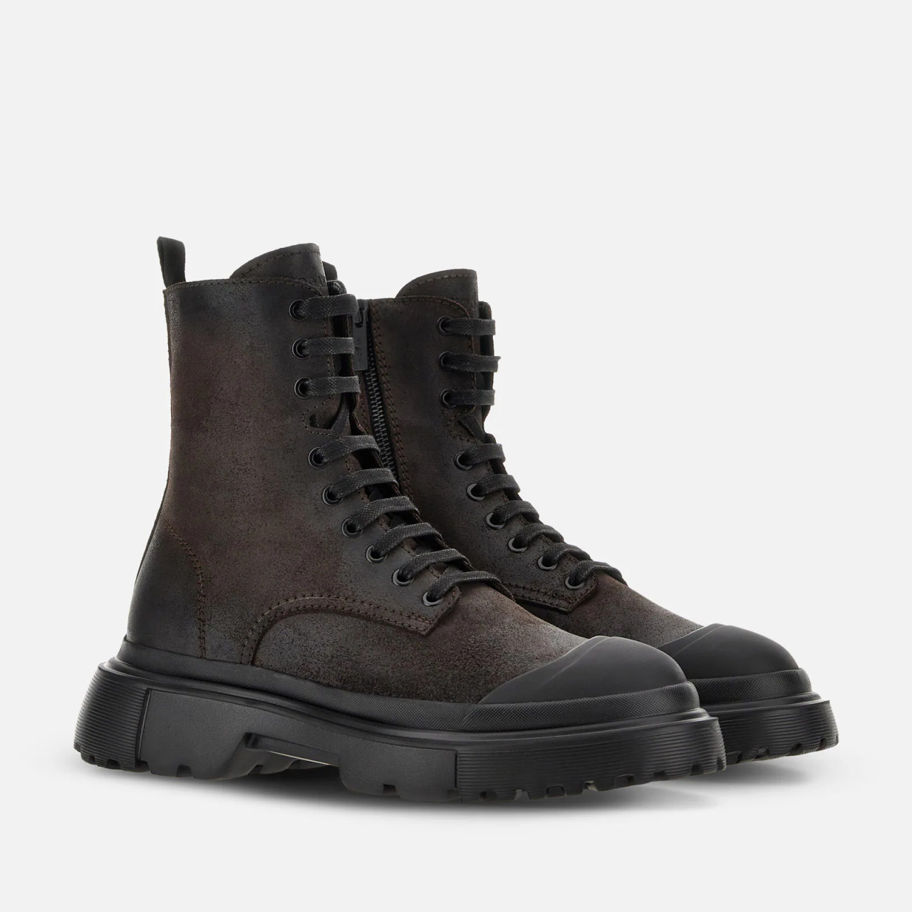 【送料&関税込】Hogan H674 - Suede Lace-up Boot Boots, HOGAN - Viasaborna.bg