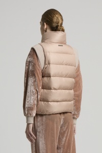 PESERICO | Bi-material down vest - Img 3