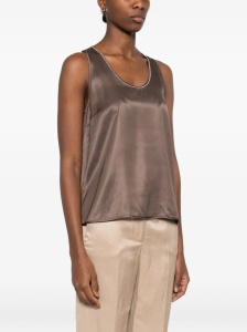 PESERICO | Viscose satin top