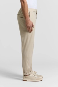 Cotton poplin jogger trousers - Img 4